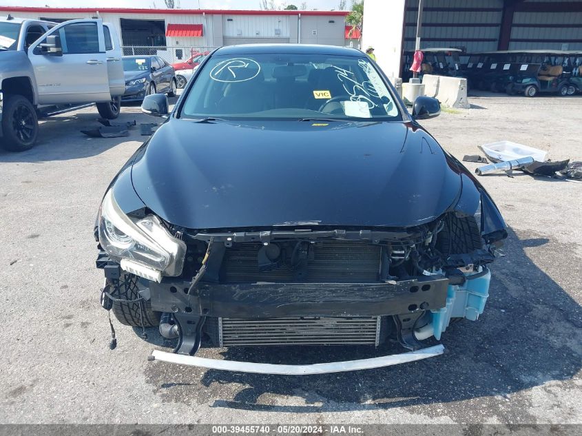 2018 Infiniti Q50 2.0T Luxe VIN: JN1CV7AP8JM240574 Lot: 39455740