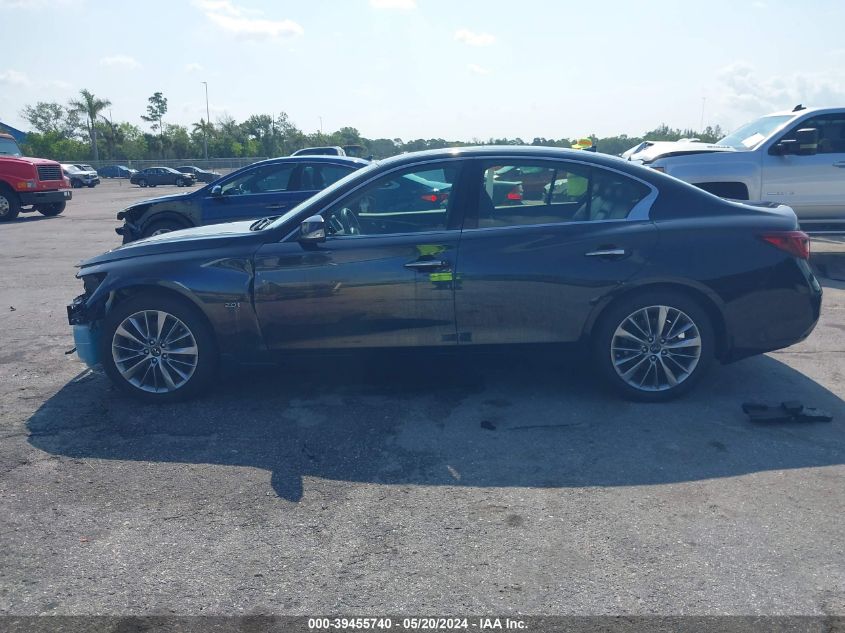 2018 Infiniti Q50 2.0T Luxe VIN: JN1CV7AP8JM240574 Lot: 39455740