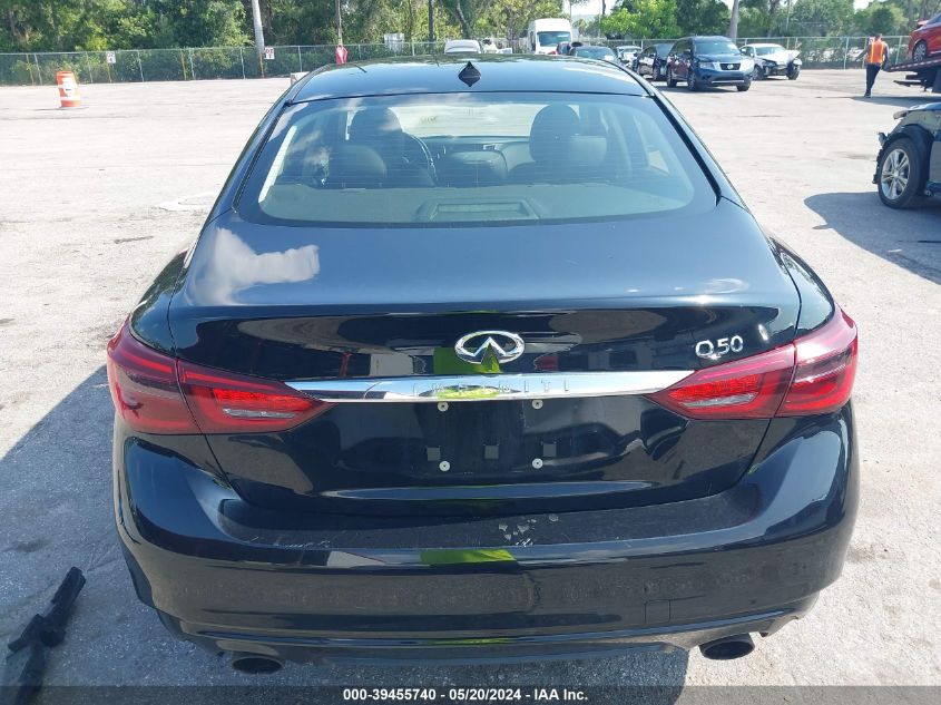2018 Infiniti Q50 2.0T Luxe VIN: JN1CV7AP8JM240574 Lot: 39455740