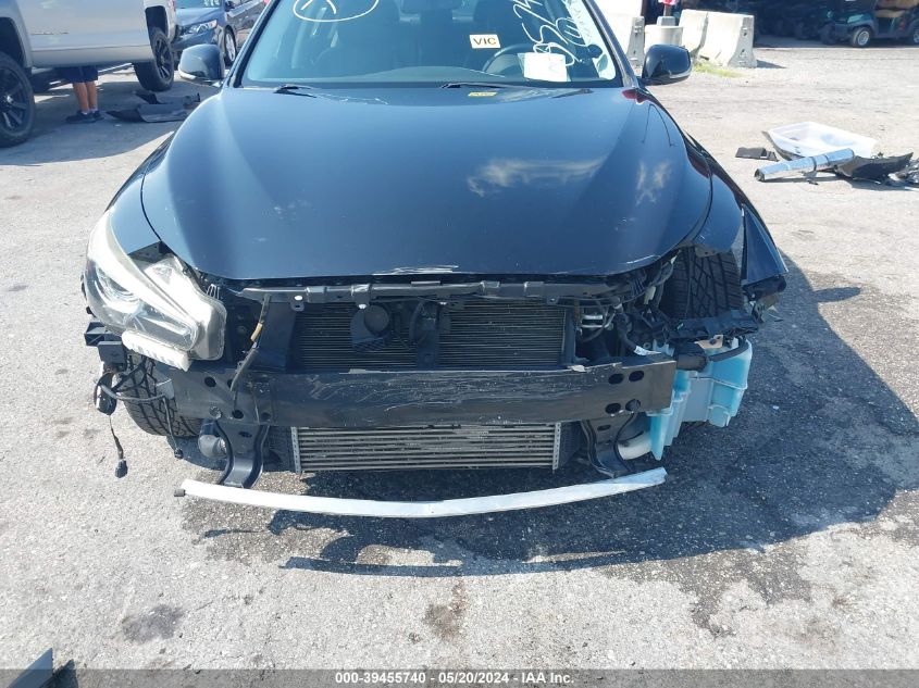 2018 Infiniti Q50 2.0T Luxe VIN: JN1CV7AP8JM240574 Lot: 39455740