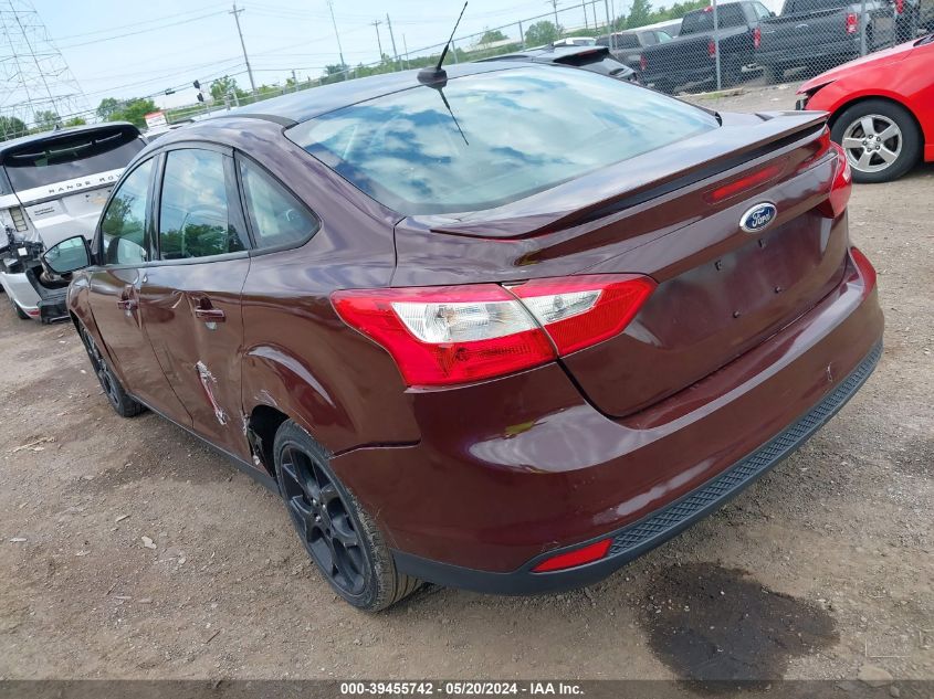 2013 FORD FOCUS SE - 1FADP3F26DL242812