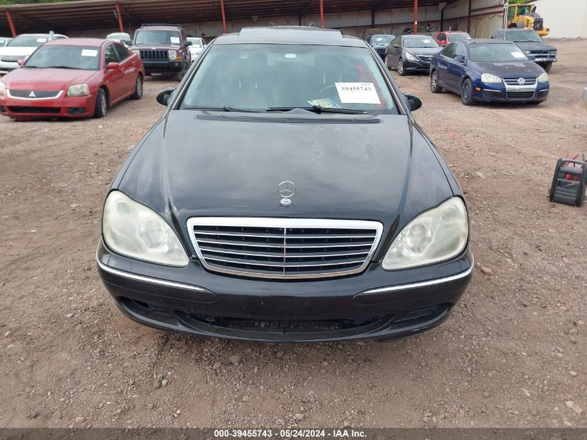 2003 Mercedes-Benz S 500 VIN: WDBNG75J33A346018 Lot: 39455743