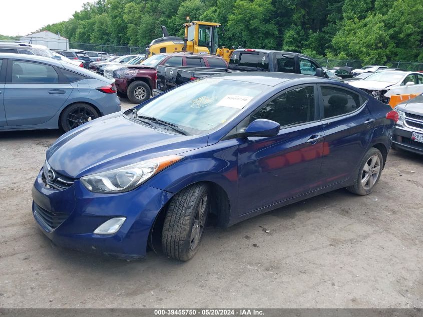 2012 Hyundai Elantra Gls VIN: 5NPDH4AE3CH098279 Lot: 40121178