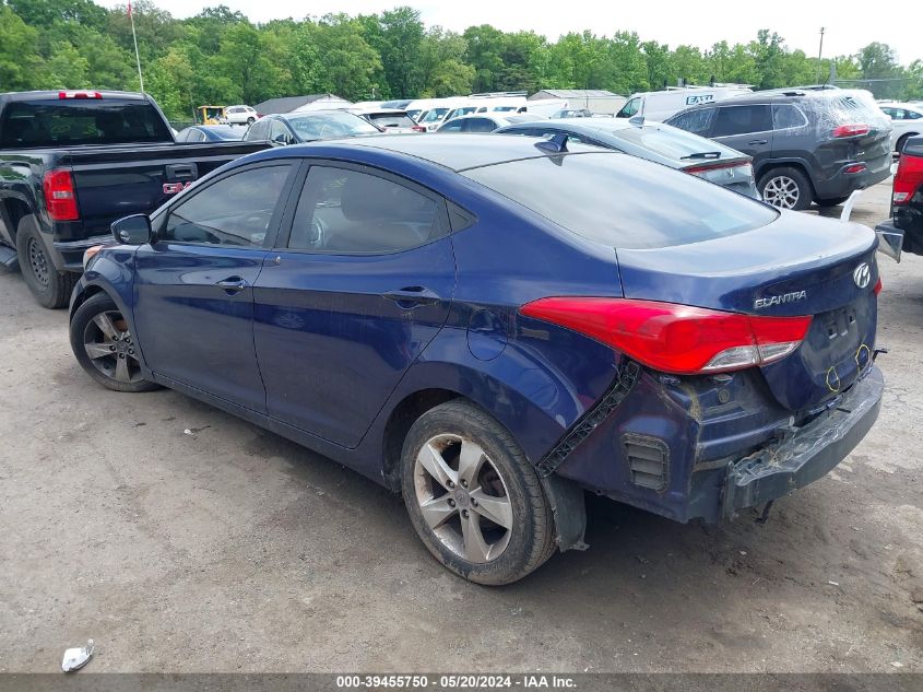 5NPDH4AE3CH098279 2012 Hyundai Elantra Gls