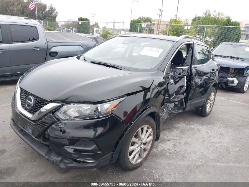 2022 Nissan Rogue Sport Sv Fwd Xtronic Cvt VIN: JN1BJ1BV9NW346365 Lot: 39455753