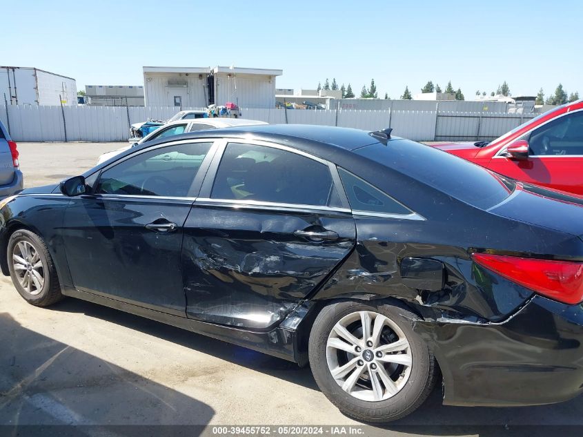 2012 Hyundai Sonata Gls VIN: 5NPEB4AC1CH474045 Lot: 39455752