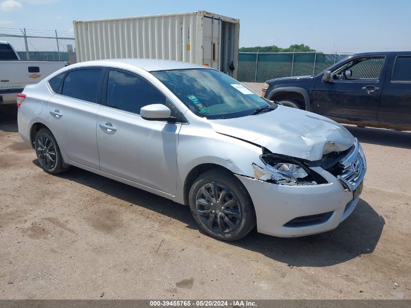 2013 Nissan Sentra Fe+ S VIN: 3N1AB7AP0DL699581 Lot: 39455765