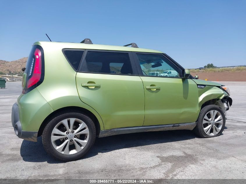 2015 Kia Soul + VIN: KNDJP3A59F7786957 Lot: 39455771