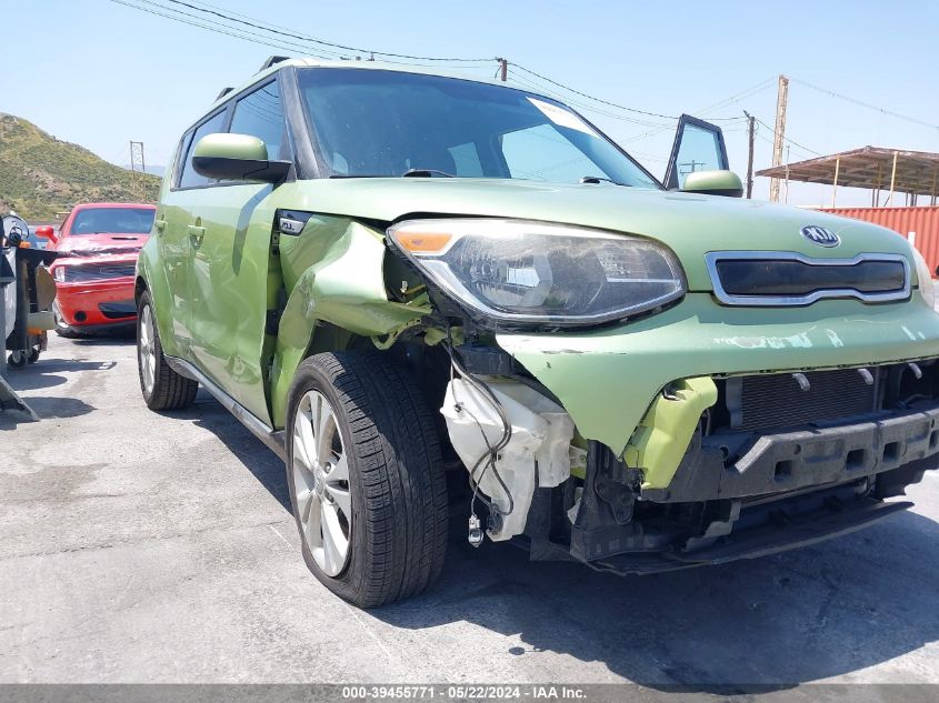 2015 Kia Soul + VIN: KNDJP3A59F7786957 Lot: 39455771