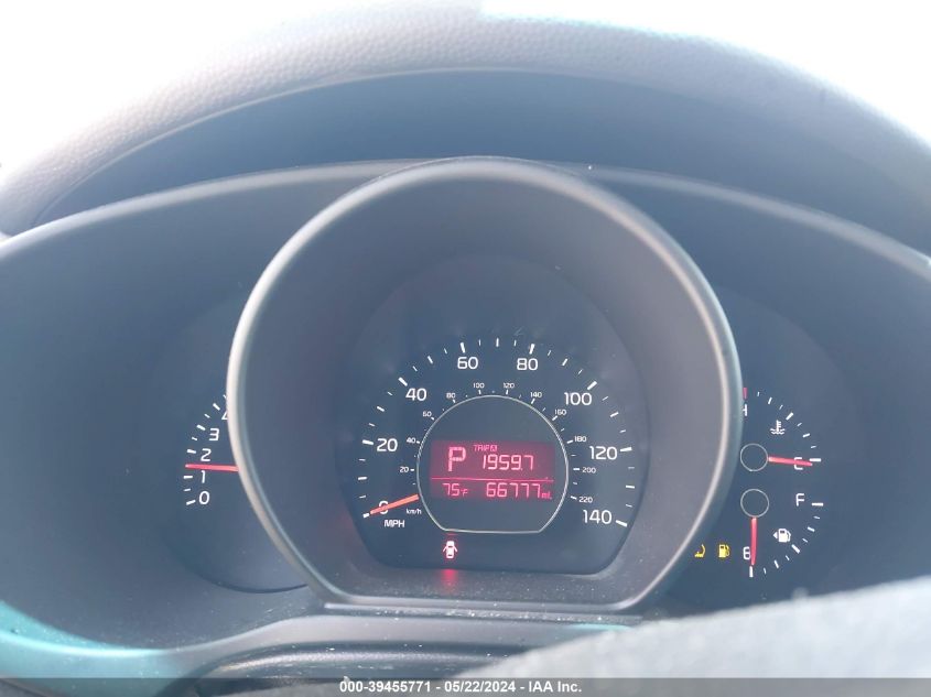 2015 Kia Soul + VIN: KNDJP3A59F7786957 Lot: 39455771