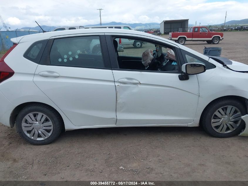 2017 Honda Fit Lx VIN: 3HGGK5G58HM703539 Lot: 39455772