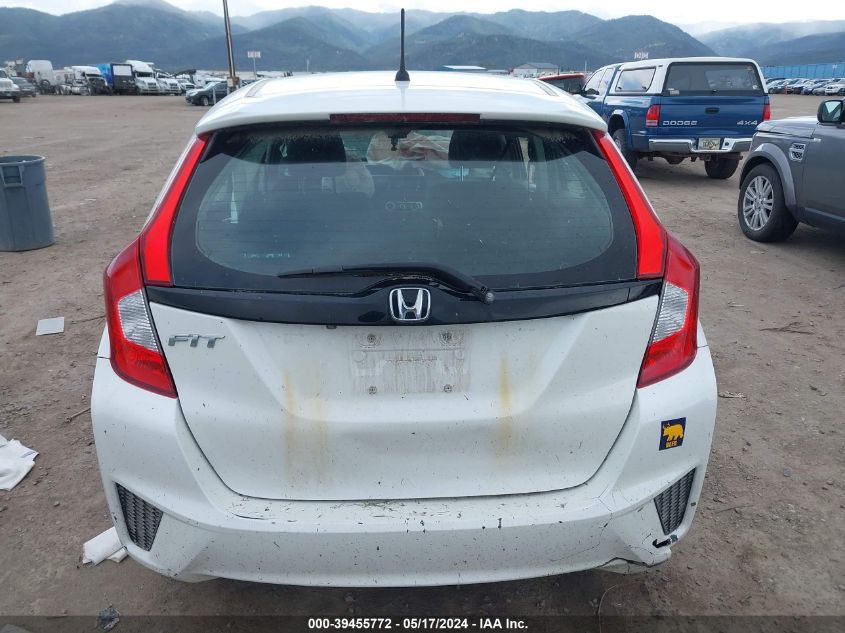 2017 Honda Fit Lx VIN: 3HGGK5G58HM703539 Lot: 39455772