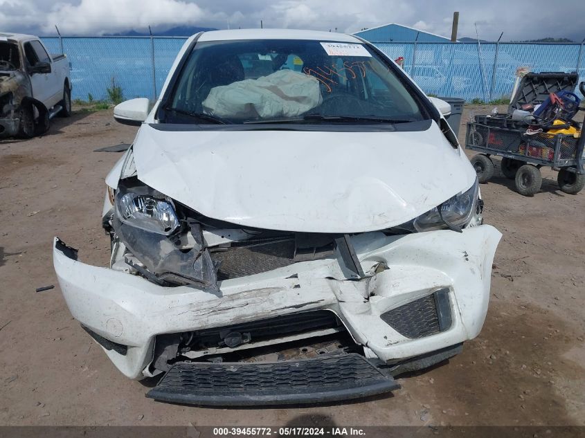 2017 Honda Fit Lx VIN: 3HGGK5G58HM703539 Lot: 39455772