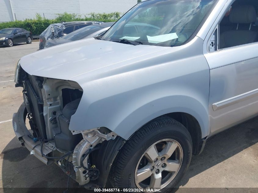 2010 Honda Pilot Ex-L VIN: 5FNYF3H56AB018914 Lot: 39455774