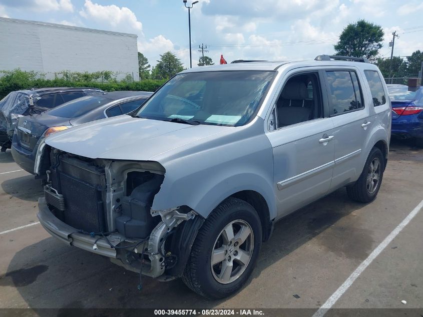 2010 Honda Pilot Ex-L VIN: 5FNYF3H56AB018914 Lot: 39455774