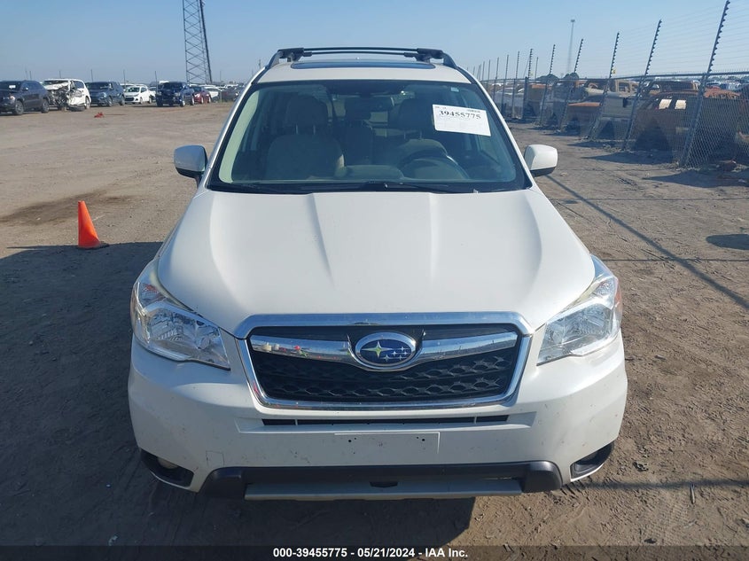 2016 Subaru Forester 2.5I Limited VIN: JF2SJAKC7GH505825 Lot: 39455775