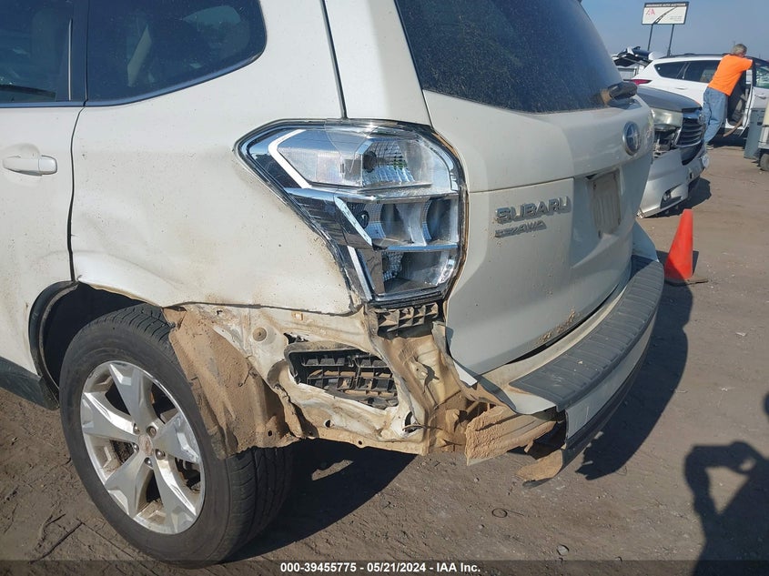 2016 Subaru Forester 2.5I Limited VIN: JF2SJAKC7GH505825 Lot: 39455775