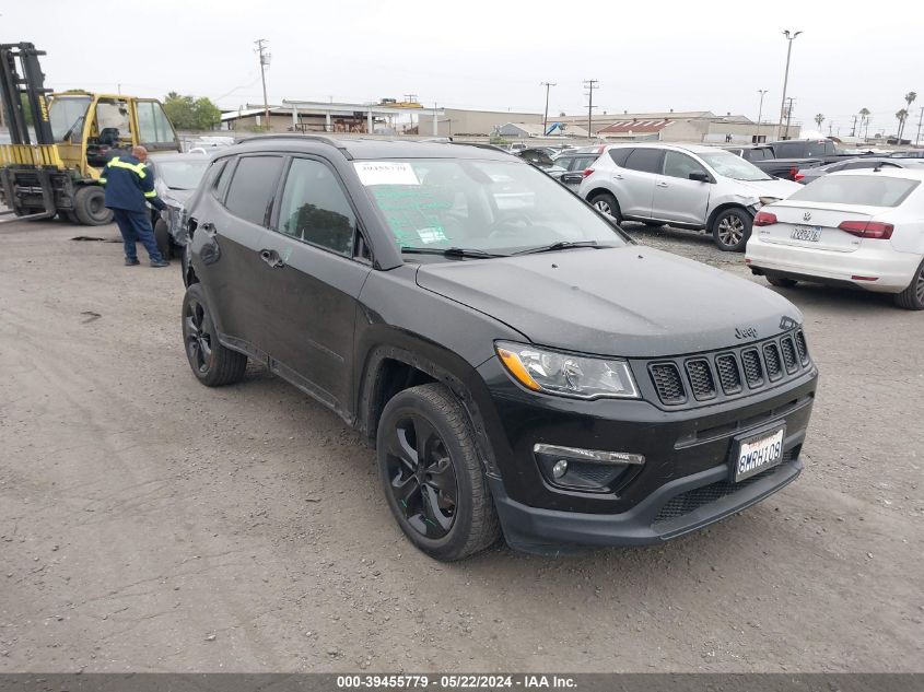 2019 Jeep Compass Altitude Fwd VIN: 3C4NJCBB0KT750068 Lot: 39455779