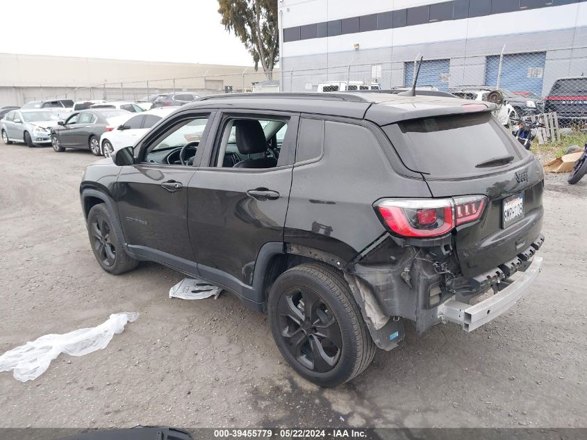 2019 Jeep Compass Altitude Fwd VIN: 3C4NJCBB0KT750068 Lot: 39455779