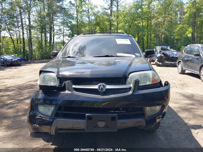 2003 Acura Mdx VIN: 2HNYD18603H525124 Lot: 39455780