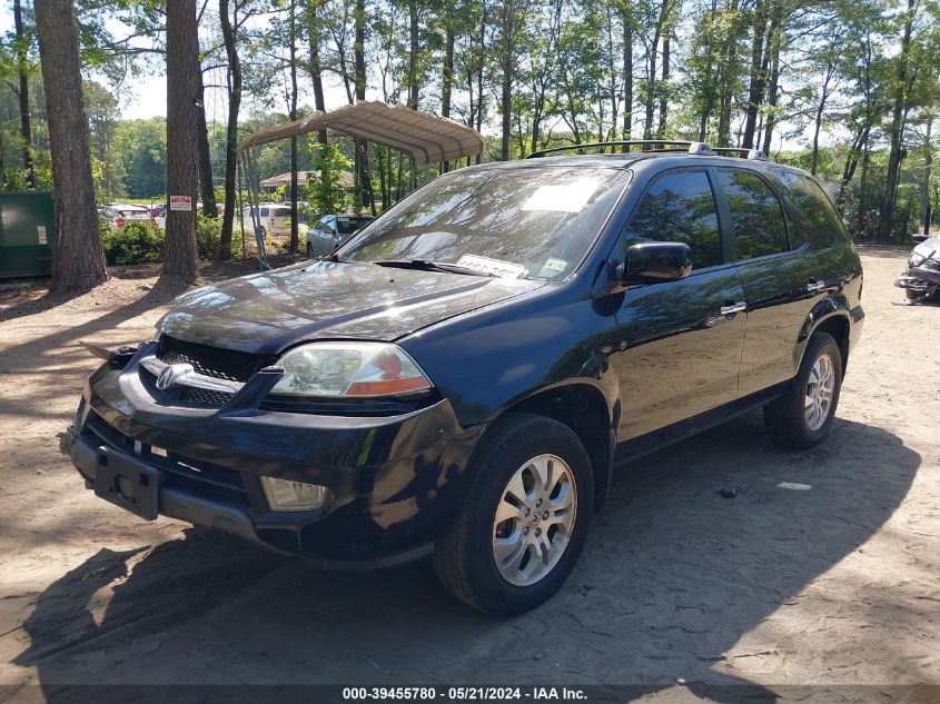 2003 Acura Mdx VIN: 2HNYD18603H525124 Lot: 39455780