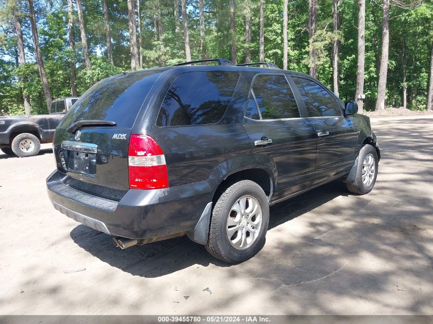 2003 Acura Mdx VIN: 2HNYD18603H525124 Lot: 39455780