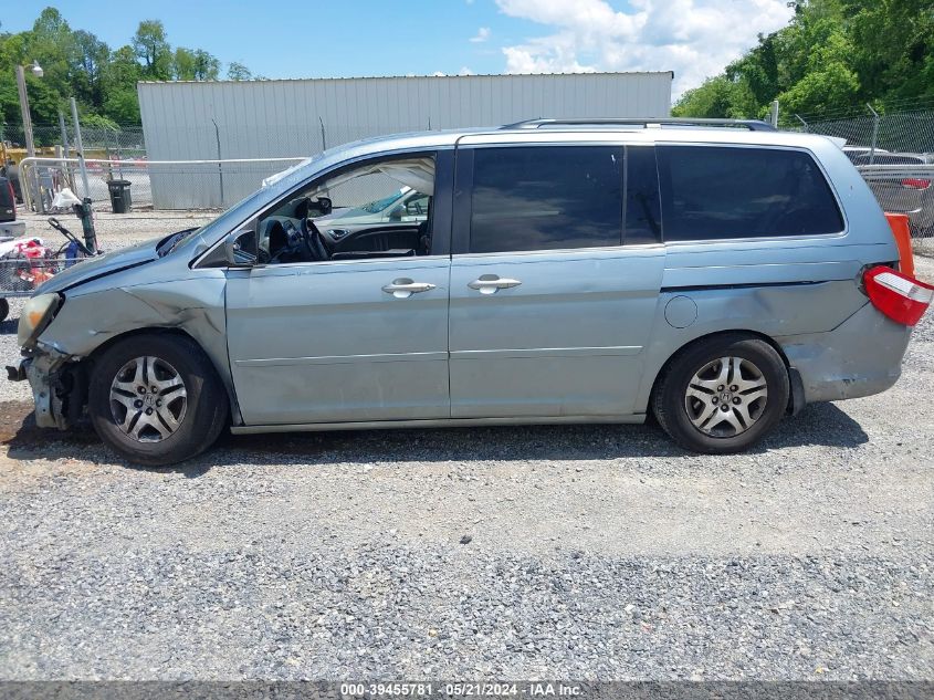 2006 Honda Odyssey Ex-L VIN: 5FNRL38716B106999 Lot: 39455781