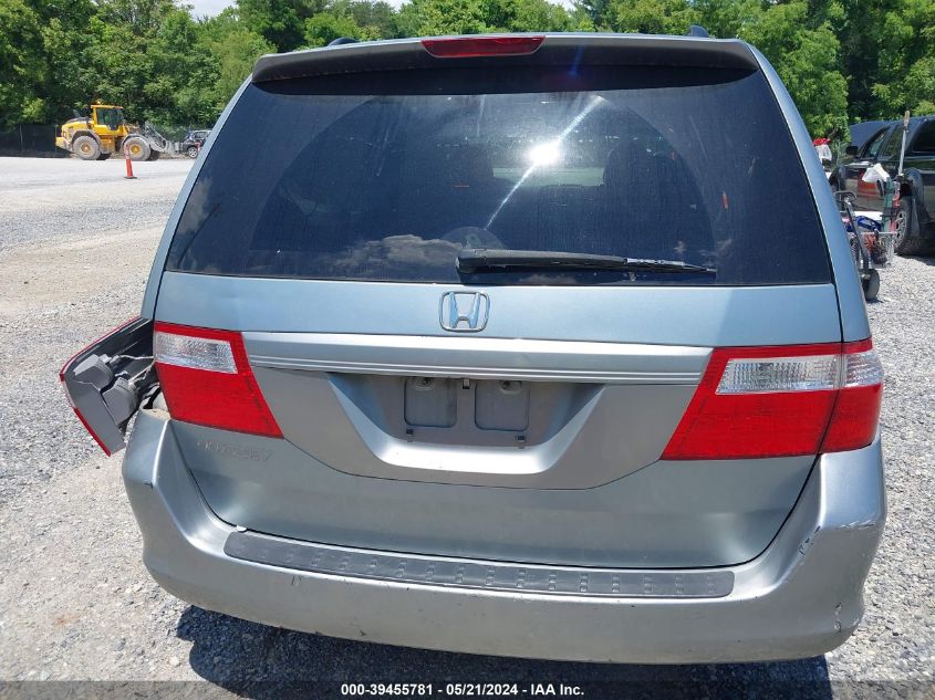 2006 Honda Odyssey Ex-L VIN: 5FNRL38716B106999 Lot: 39455781