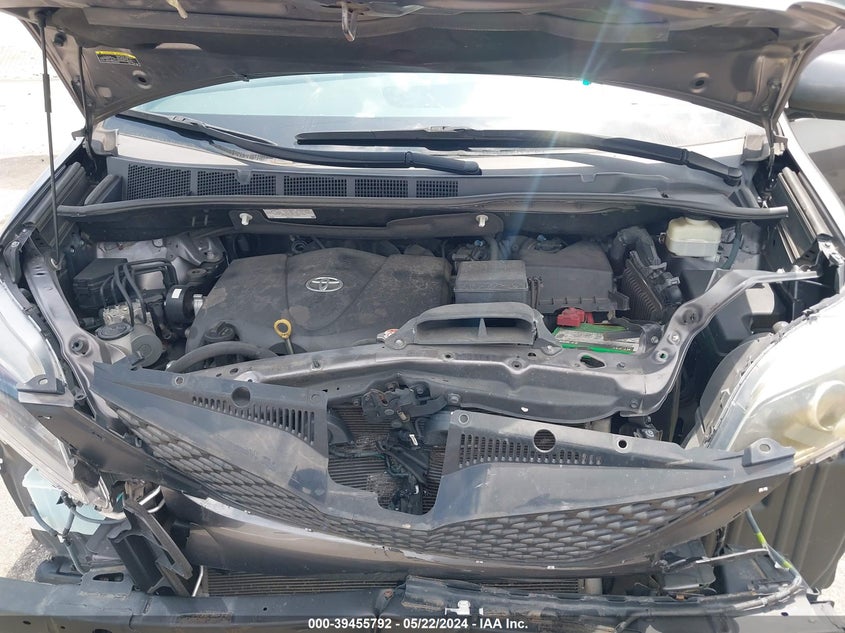 2017 Toyota Sienna Se 8 Passenger VIN: 5TDXZ3DC3HS780708 Lot: 39455792