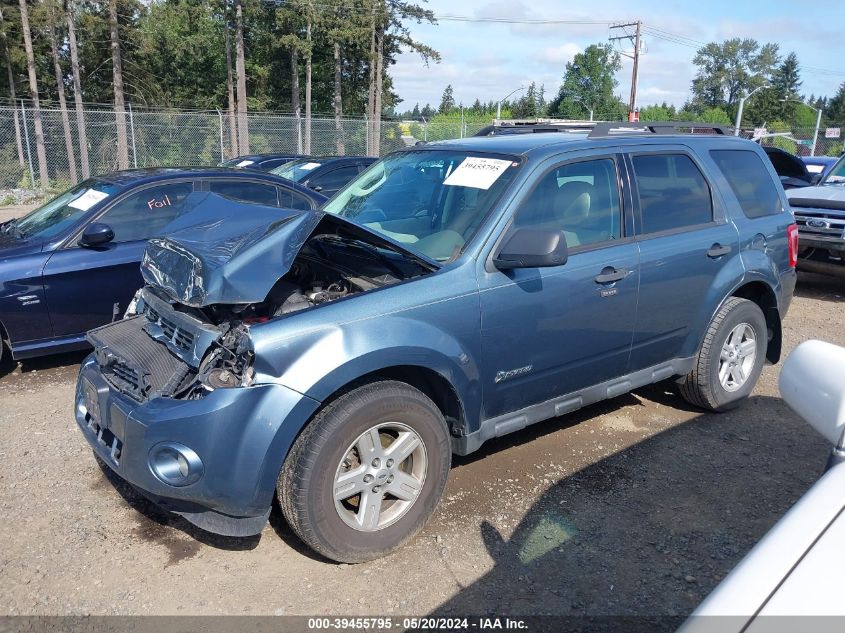 2010 Ford Escape Hybrid Limited VIN: 1FMCU5K33AKD21926 Lot: 39455795