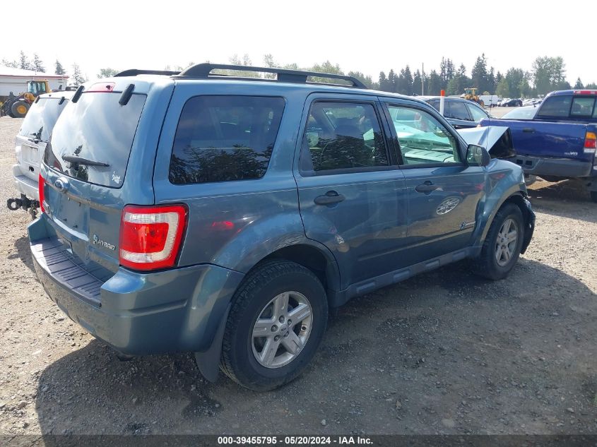 2010 Ford Escape Hybrid Limited VIN: 1FMCU5K33AKD21926 Lot: 39455795