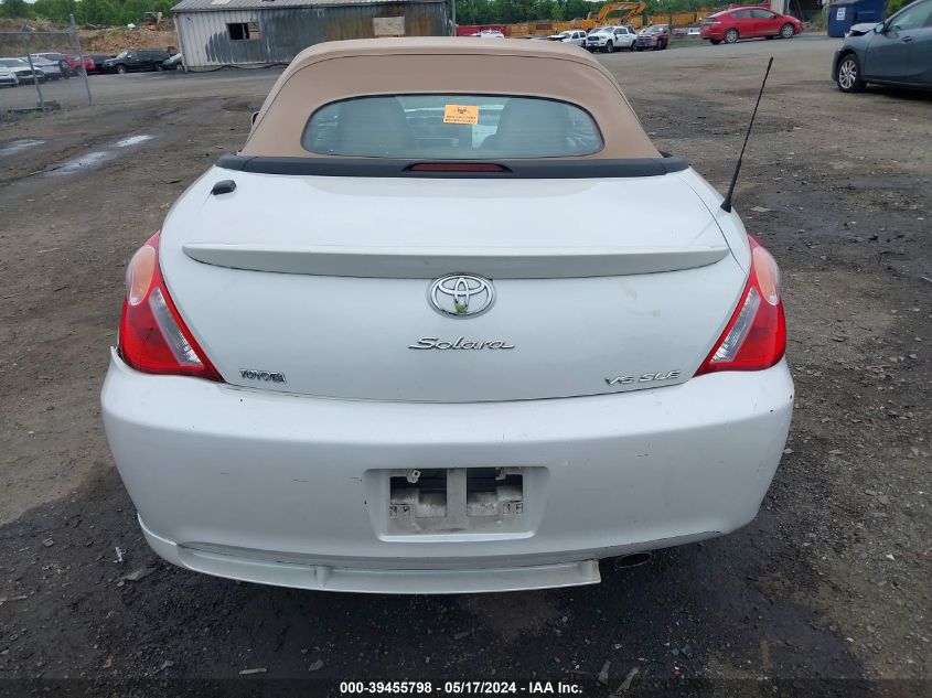 2006 Toyota Camry Solara Sle VIN: 4T1FA38P86U078839 Lot: 39455798
