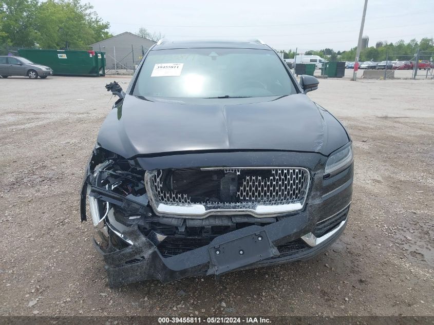 2020 Lincoln Nautilus Reserve VIN: 2LMPJ8KP5LBL21619 Lot: 39455811