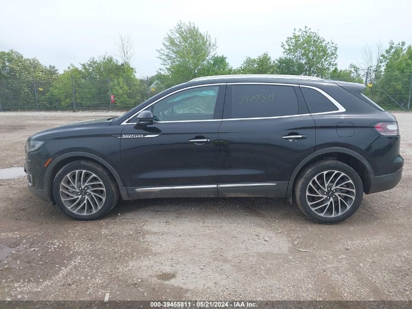 2020 Lincoln Nautilus Reserve VIN: 2LMPJ8KP5LBL21619 Lot: 39455811