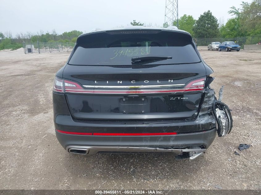 2020 Lincoln Nautilus Reserve VIN: 2LMPJ8KP5LBL21619 Lot: 39455811