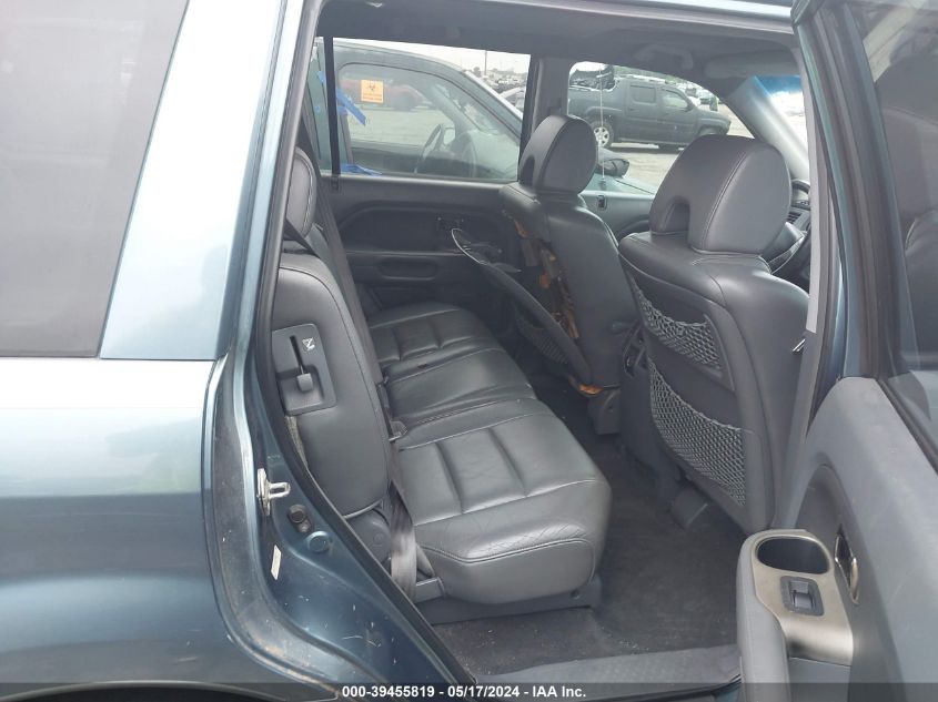 2006 Honda Pilot Ex-L VIN: 5FNYF28556B040937 Lot: 39455819