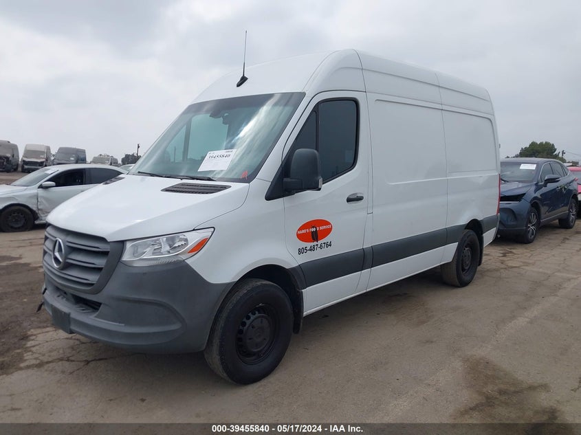 2020 MERCEDES-BENZ SPRINTER 2500 VIN: W1W4EBHY4LT026732