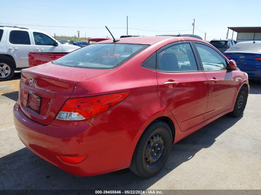 2013 Hyundai Accent Gls VIN: KMHCT4AE8DU463164 Lot: 39455846