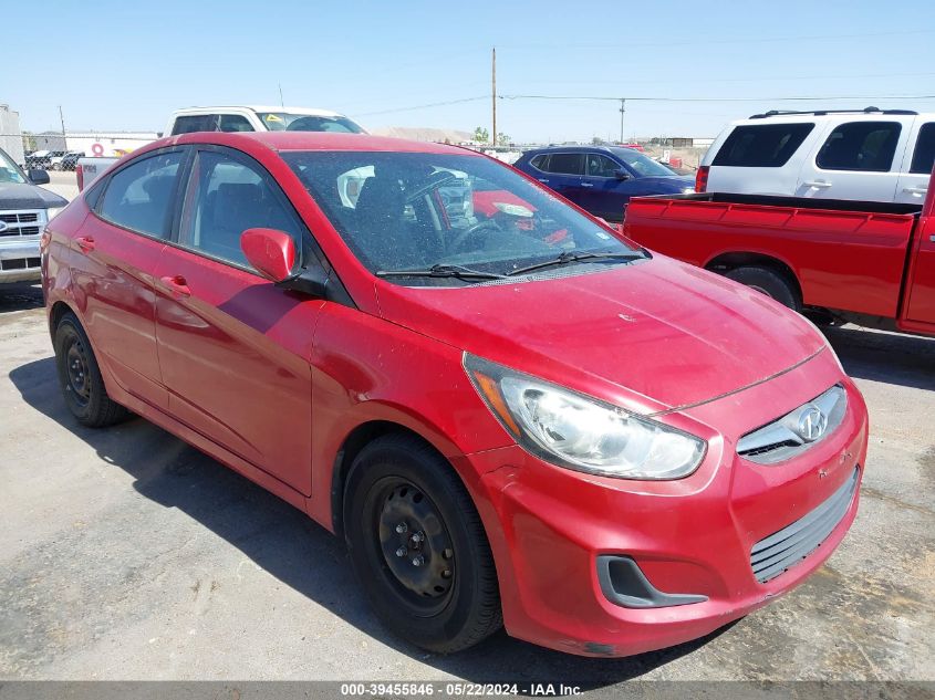 2013 Hyundai Accent Gls VIN: KMHCT4AE8DU463164 Lot: 39455846