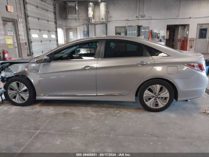 2013 Hyundai Sonata Hybrid Limited VIN: KMHEC4A48DA099734 Lot: 39455851