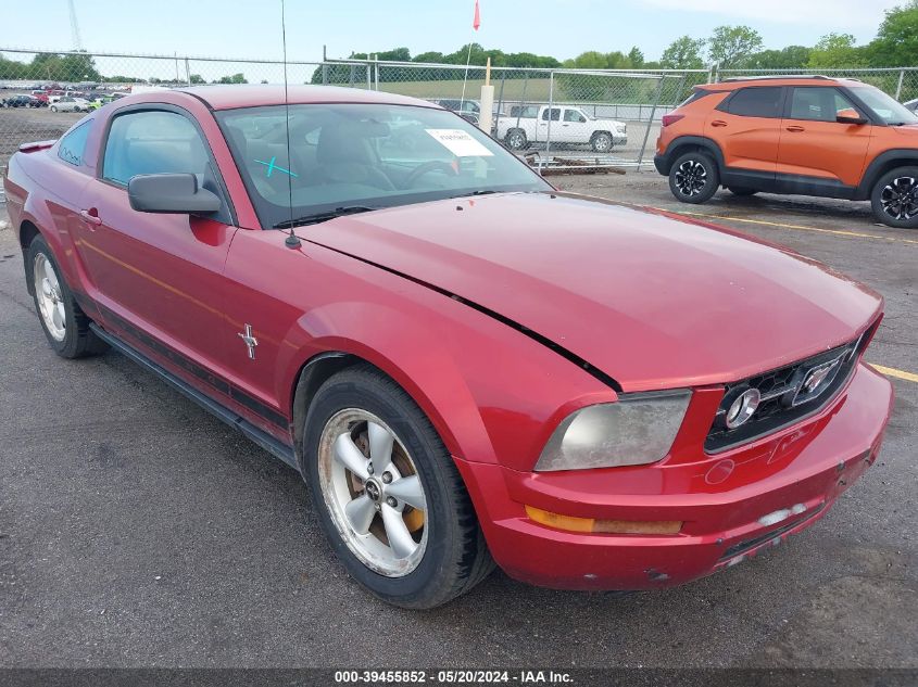 2007 Ford Mustang V6 Deluxe/V6 Premium VIN: 1ZVFT80N975222154 Lot: 39455852