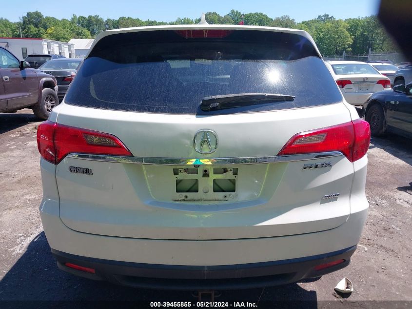 2014 Acura Rdx VIN: 5J8TB4H30EL012752 Lot: 39455855