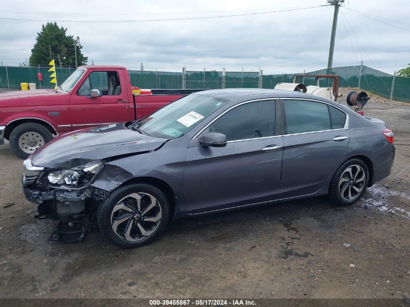 2016 Honda Accord Ex VIN: 1HGCR2F71GA113383 Lot: 39455867