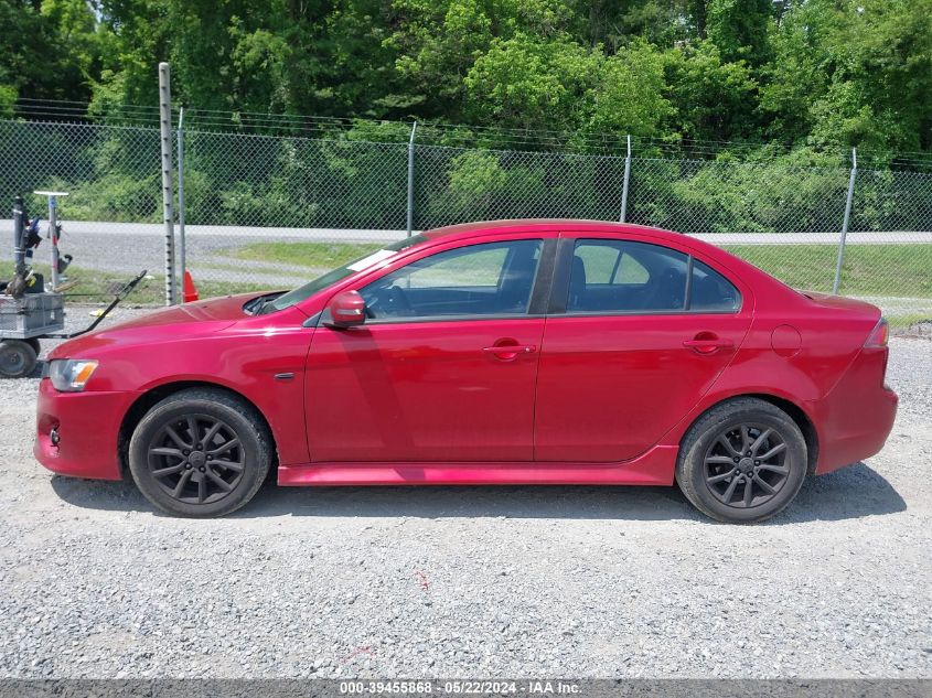 2016 Mitsubishi Lancer Es VIN: JA32U2FU3GU009912 Lot: 39455868