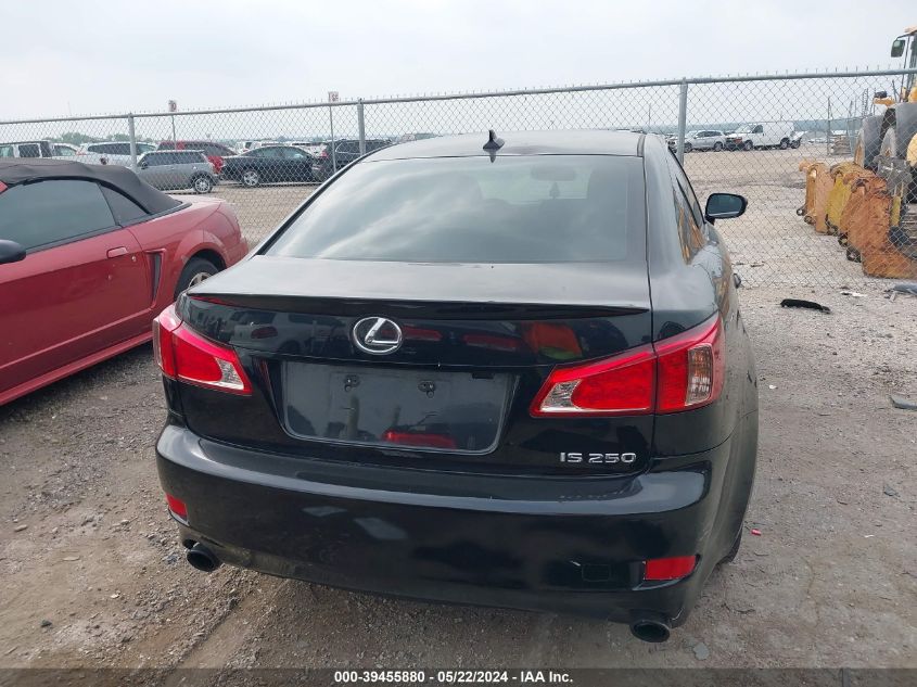 2012 Lexus Is 250 VIN: JTHBF5C28C5169724 Lot: 39455880