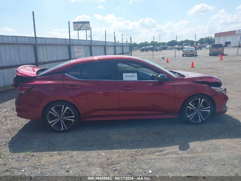 2021 Nissan Sentra Sr Xtronic Cvt VIN: 3N1AB8DV1MY273434 Lot: 39455882