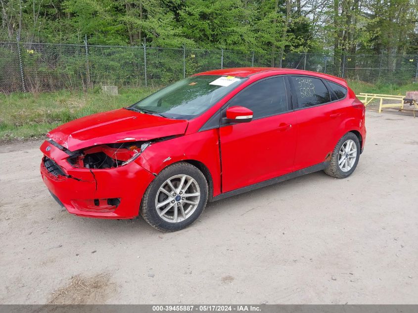 2015 Ford Focus Se VIN: 1FADP3K21FL204493 Lot: 39455887