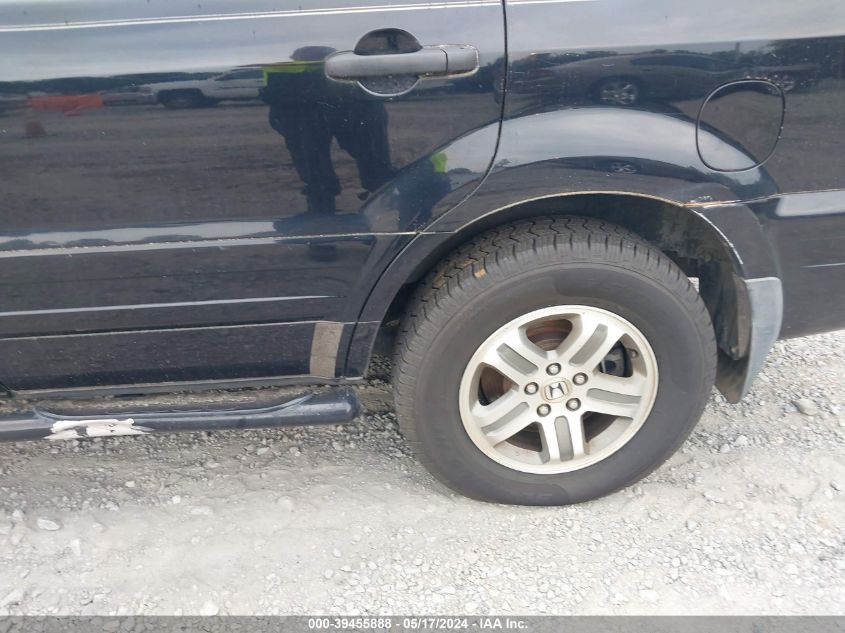 2004 Honda Pilot Ex-L VIN: 5FNYF18504B011885 Lot: 39455888