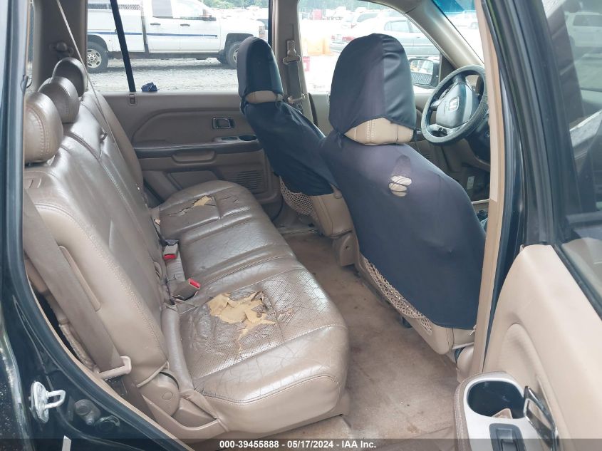 2004 Honda Pilot Ex-L VIN: 5FNYF18504B011885 Lot: 39455888