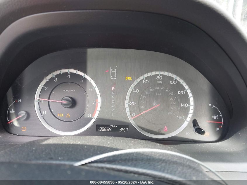 2010 Honda Accord 2.4 Lx-P VIN: 1HGCP2F47AA194411 Lot: 39455896